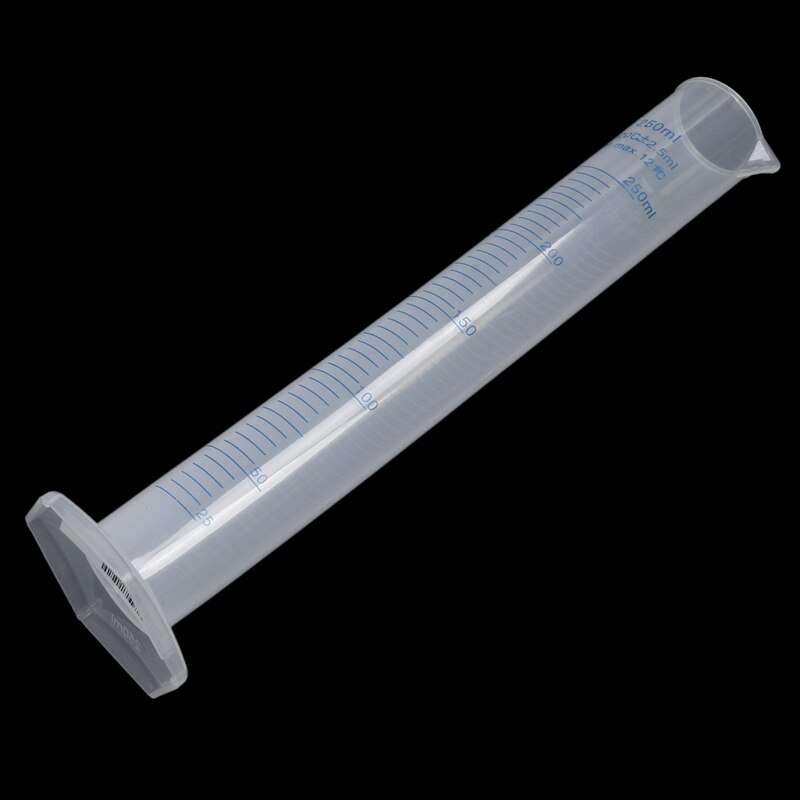 Cylinder height 31.5 cm cup plastic, 250 ml liquid measurement