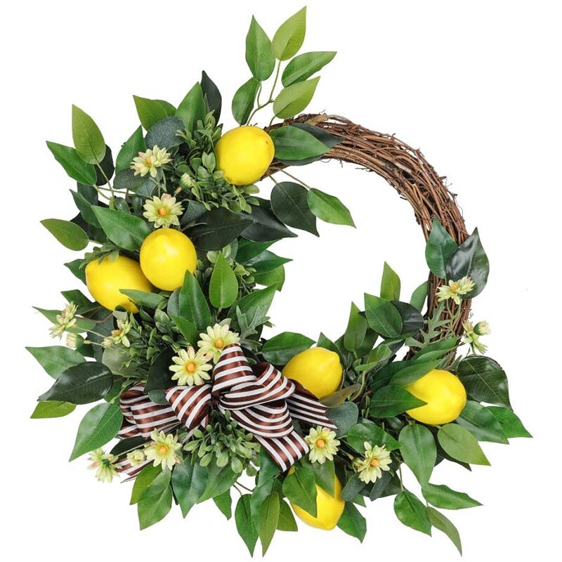 Herfstkransen voor voordeur, herfstkrans voor voordeur, 15,7 inch
