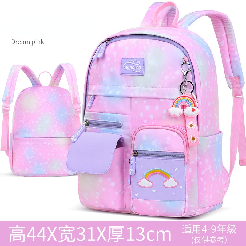 Zaini scuola per bambini arcobaleno moda per ragazze zaini scuola ortopedici primari impermeabili zaino per bambini zaino per libri mochilas