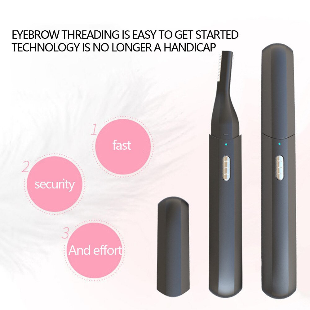 Elektrische Wenkbrauw Trimmer Neus Haar Trimmer Wenkbrauw Oorhaar Scheerapparaat Automatische Scheermes Draagbare Clipper Removal Veilig Facial Wenkbrauwen