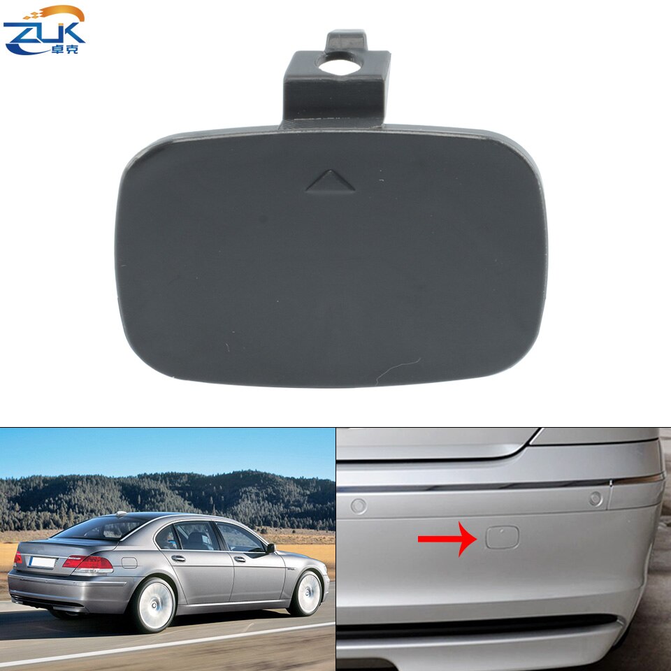 ZUK osłona oczu przyczepy tylnego zderzaka OEM:51117142216 dla BMW E65 E66 730 740 745 750 760 2002-2008 tylny hak holowniczy