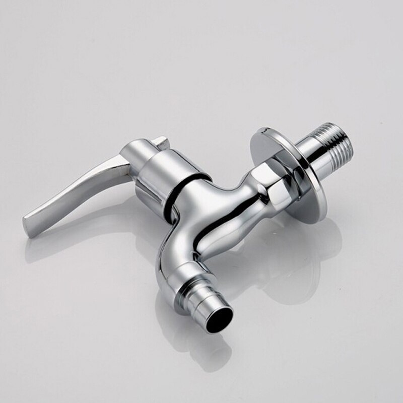 Muur Gemonteerde Enkele Koude Wasmachine Kraan Hand Kraan Tuin Kraan Badkamer Wc Kraan