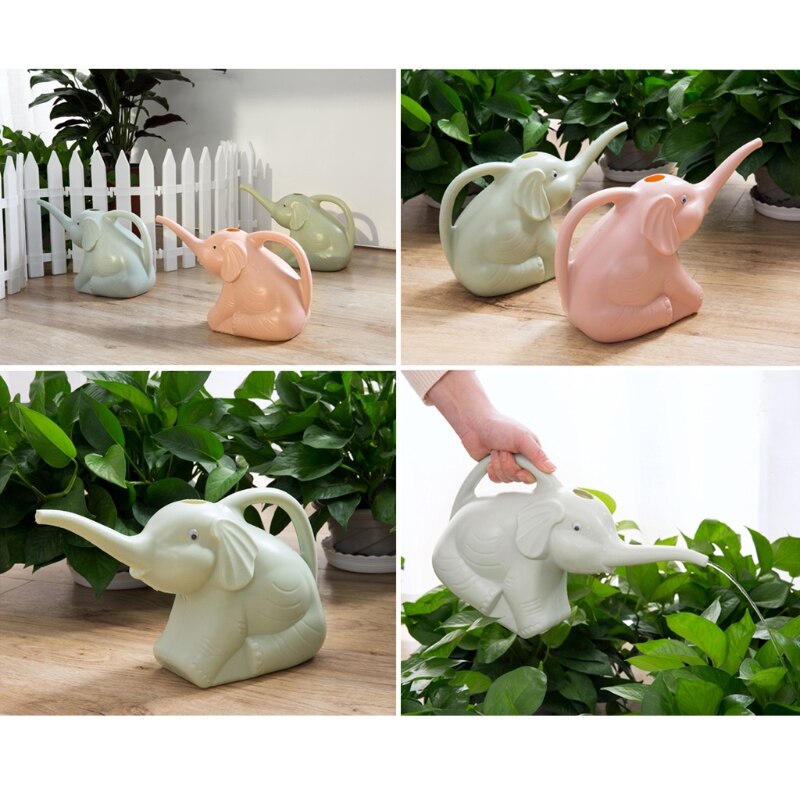 Outdoor Olifant Gieter Thuis Patio Gazon Tuinieren Plant Outdoor Leuke Cartoon Plastic Tuinieren Ingemaakte