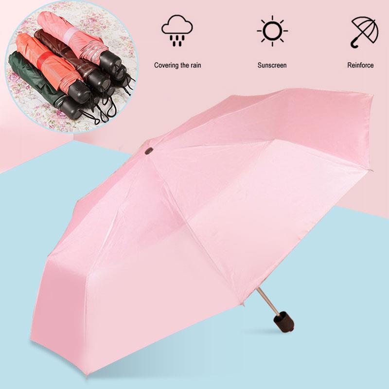 Parapluie UV UPF50+ Léger Et Anti-Vent - Imperméable, Double Couche - Vintage Fleuri Pour Femme - Idéal Voyage - 3