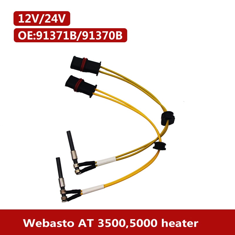 3-5KW 12V Webasto Heater Glow Plug 91370B 24V Webasto Op 3500,5000 Heater Glow Pin 91371B