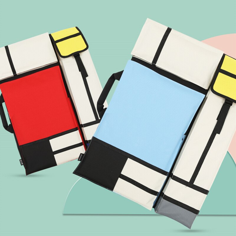 Grote Art Tas Voor Tekentafel Schilderen Set Reizen Schets Tas Voor Schetsen Gereedschap Canvas Schilderen Kunst Levert Voor Kunstenaar