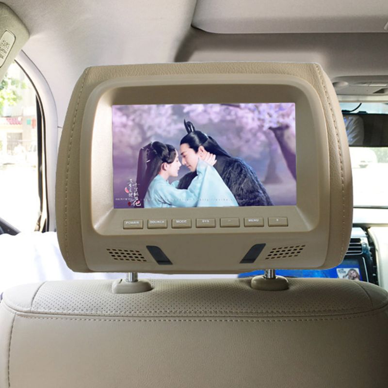Universele Voertuig Hoofdsteun 1080P MP5 Monitor Verstelbare Auto Mount Multimedia Entertainment Schermen Voor Speler Auto-onderdelen