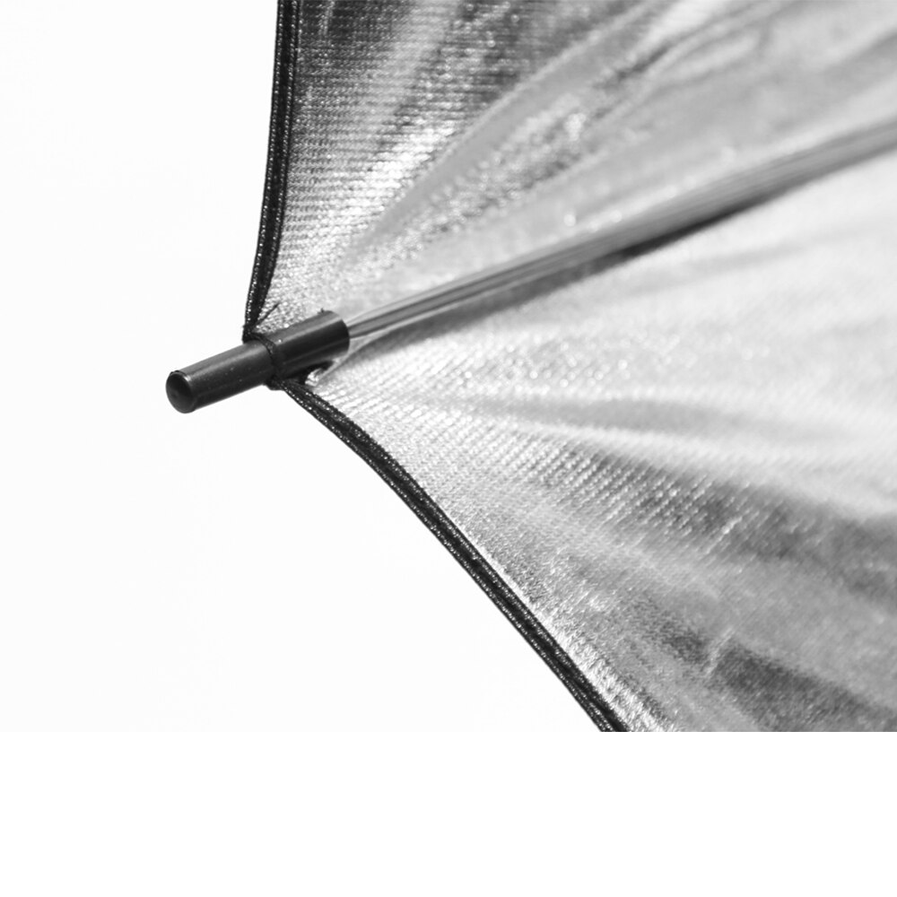 Godox 43 "108cm réflecteur doux parapluie Photo Studio Flash lumière grainé noir argent parapluie réfléchissant parapluie