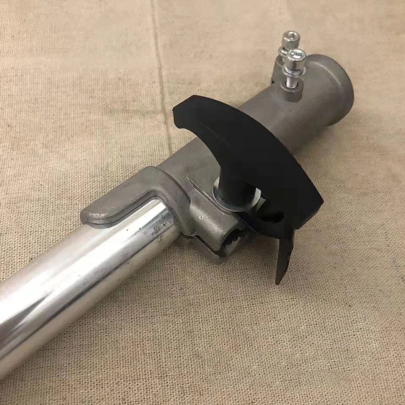 Varilla de extensión de sierra de cadena de ramas altas, tubo de aluminio de 26/28mm, eje de 7/9 dientes, conector rápido, piezas de repuesto para desbrozadora, 75cm