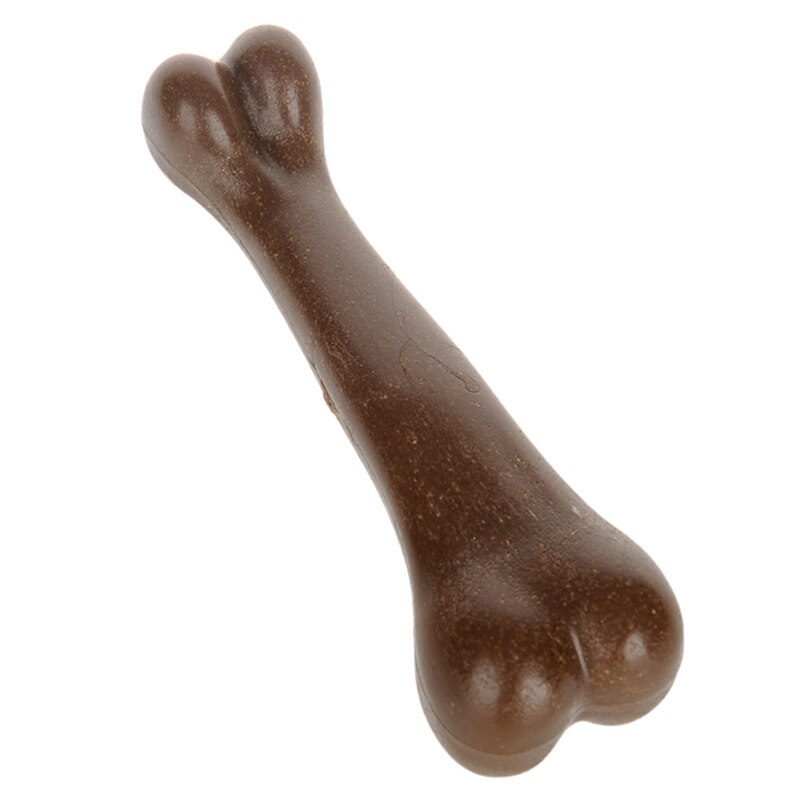 Durable Bone Dog Chew Toy Ergonomic Power Chew Dog Bones Improves Dental Hygiene for Aggressive Chewers Pets Playmate M31 23