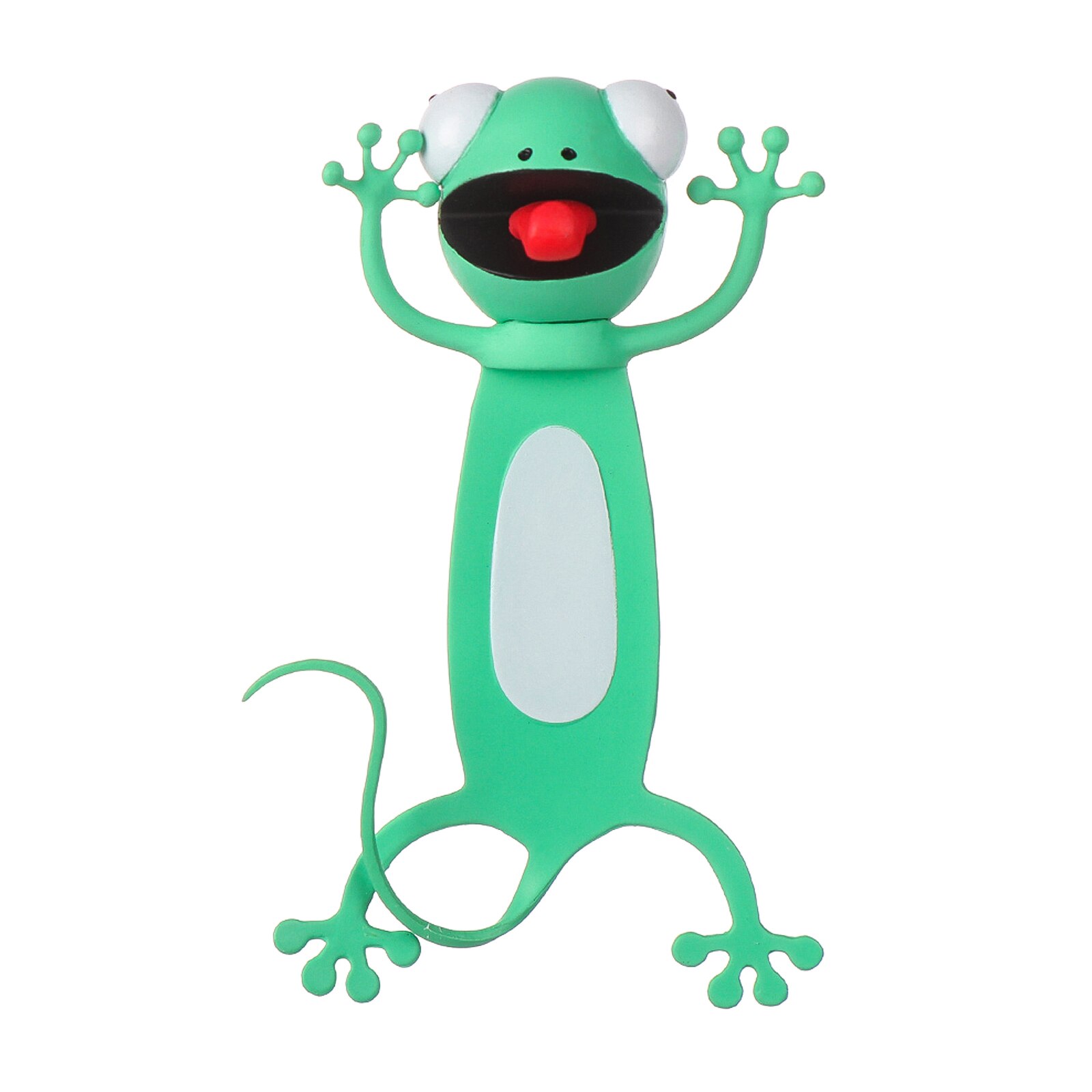 3D Stereo Cartoon Marker Animal Bookmarks Cute Cat PVC Material Funny Student School Stationery Children Bookmark: N