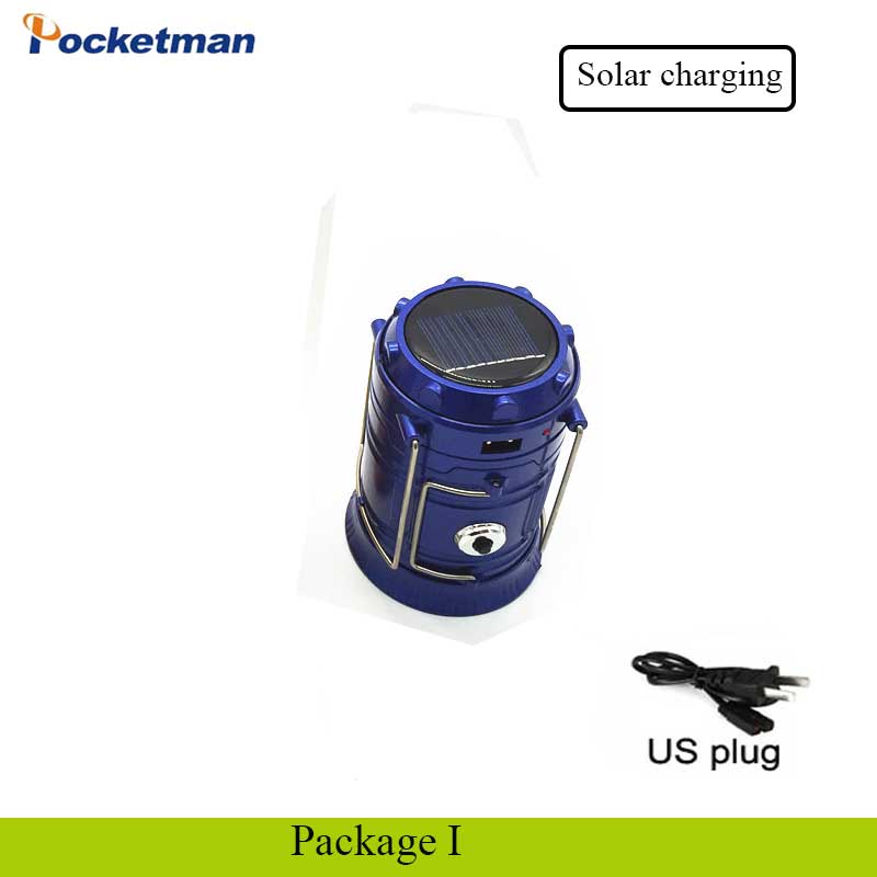 Camping Lantern Solar Power LED Light Source Poweful Portable Tent Work Lamp LED Flame Lantern Torch3 orders: I