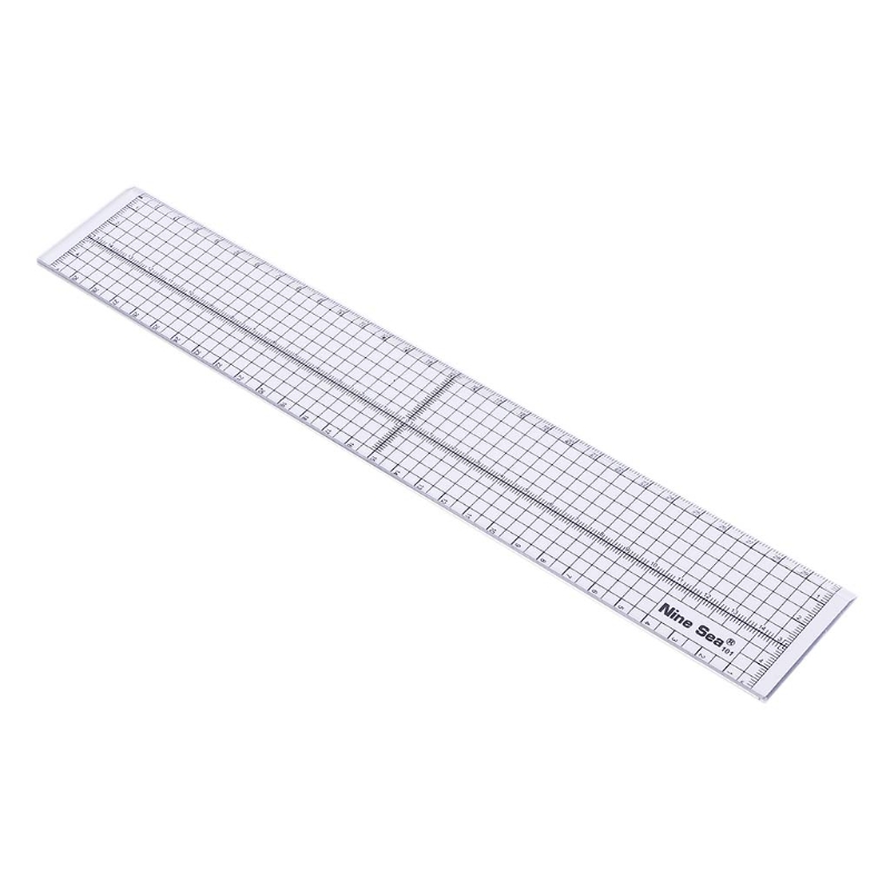 Quilting Sewing Patchwork Foot Aligned Ruler Grid Cutting Edge Tailor Crafts