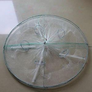 Large white shrimp net round fish net fishing net lobster river shrimp net fishing supplies