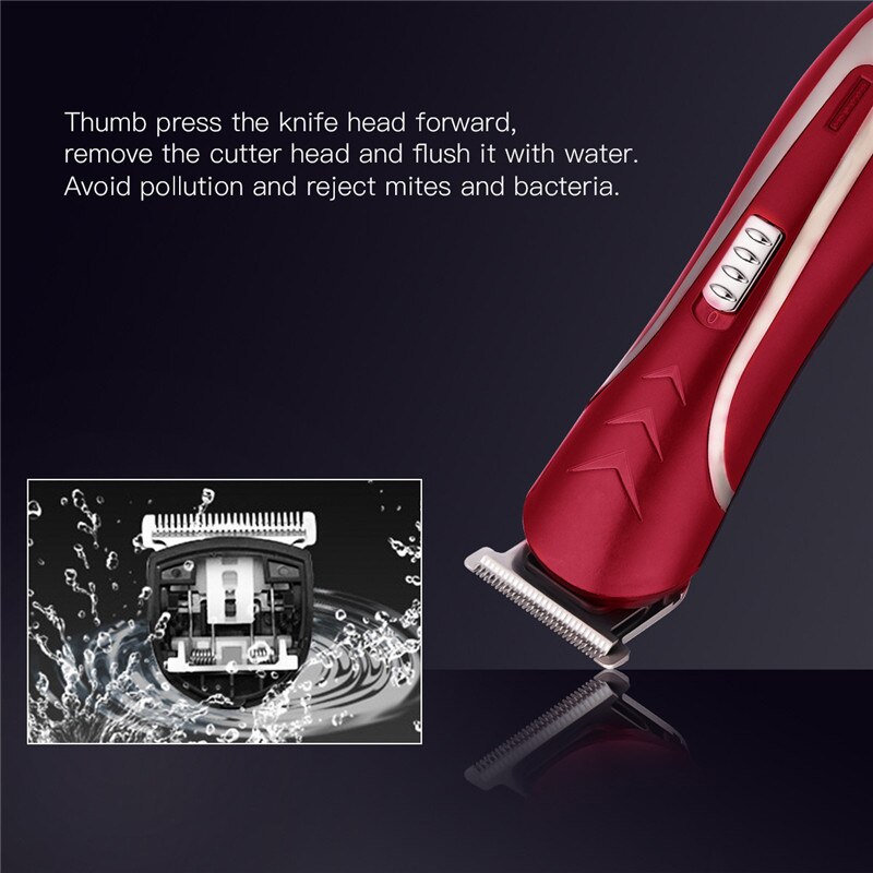 Multifunctional Hair Trimmer Rechargeable Electric Nose Beard Shaver Electric Razor Hair Clipper Cleaning Machine