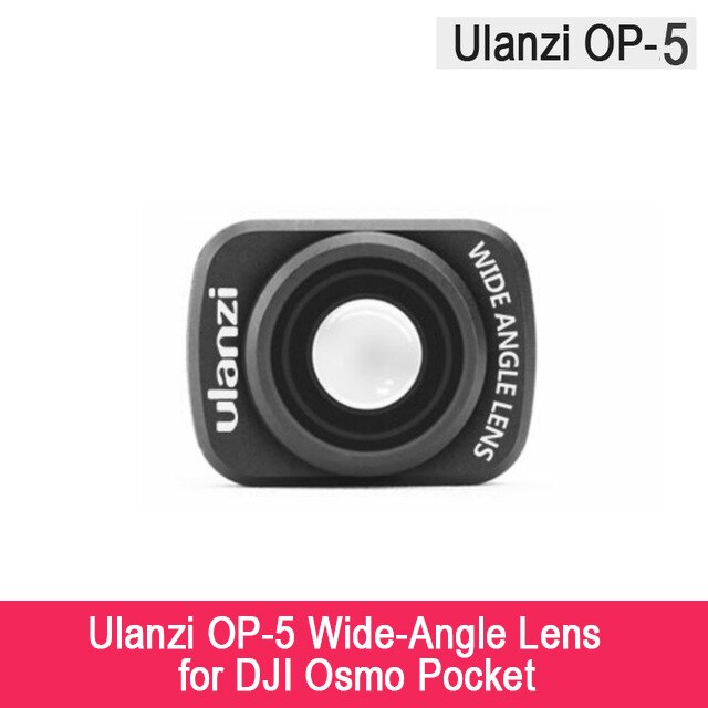 DJI OSMO POCKET Accessories - Tripod Adapter Base for Wifi Module Phone Fixed Holder Wide Angle Lens for Osmo Pocket Gimbal: Red
