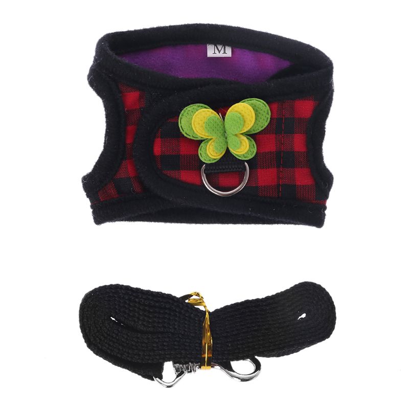 impostato di guinzagli regolabili per gilet di criceto per cavia cincillà topi ratto furetto accessori per piccoli animali: 3 / S