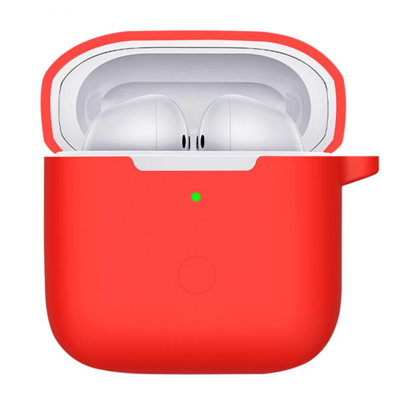 Silikon bloothooth øretelefondeksel til xiaomi redmi knopper 3 etui beskyttende skall til redmi knopper 3 hodetelefon чехол med krok