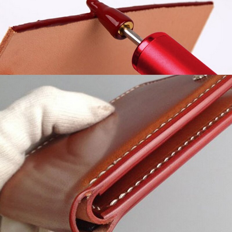 Newly Brass Top Edge Dye Roller Pen Applicator Oil Painting Making Leather Craft DIY Finisher Tool TE889