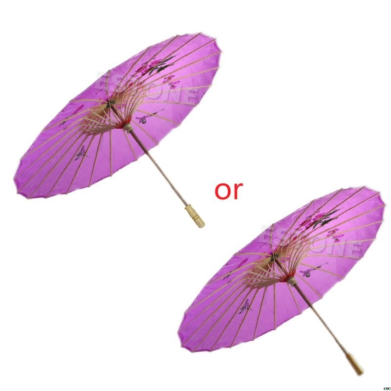 Grace Japanese Chinese Umbrella Art Deco Painted Parasol For Wedding Dance Party