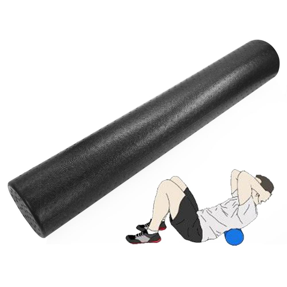 Epp foam roller yoga gym fitness high density massage rulle letvægts yoga blok lindre muskeltræthed （ 30/45/60/90cm)