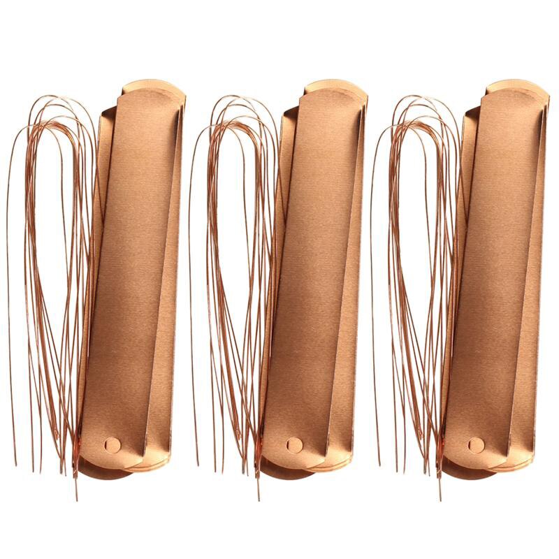 60Pcs Copper Gardening Labels Copper Wire Reusable Practical Plant Tag Plant Identifier: Default Title