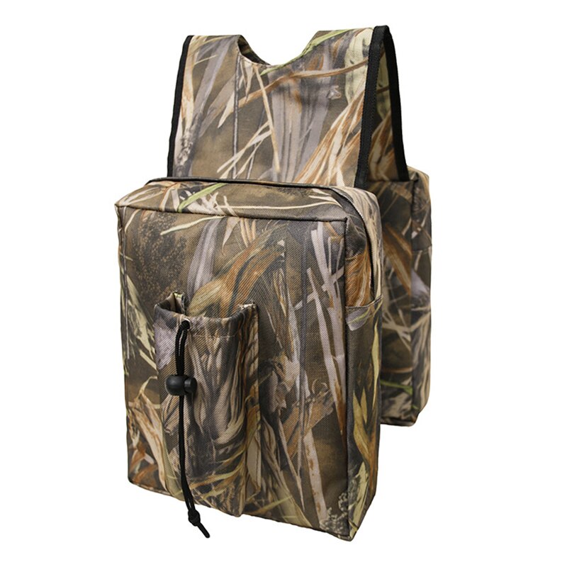 ATV UTV Snowmobile Motorcycle Cargo Pocket Tank Storage Saddle Bags Waterproof Box for ATV Motorcycle: Camouflage