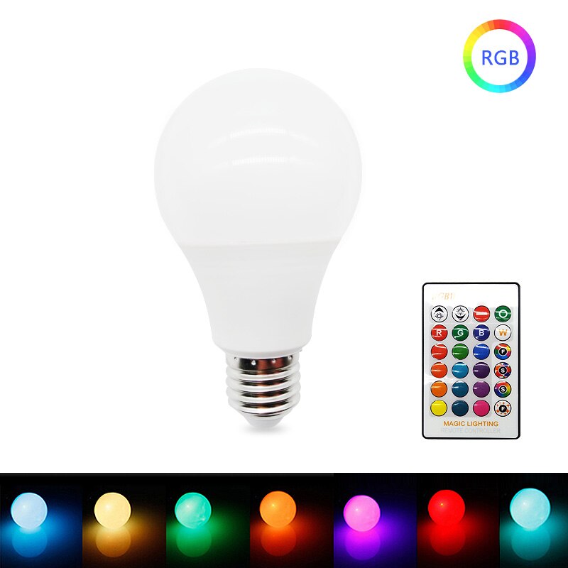 15W Bluetooth Slimme Lamp E27 Led Rgb Lamp Werk Met Xiaomi Moble Phone85-265V Rgb + Wit Dimbare Timer functie Magic Bulb