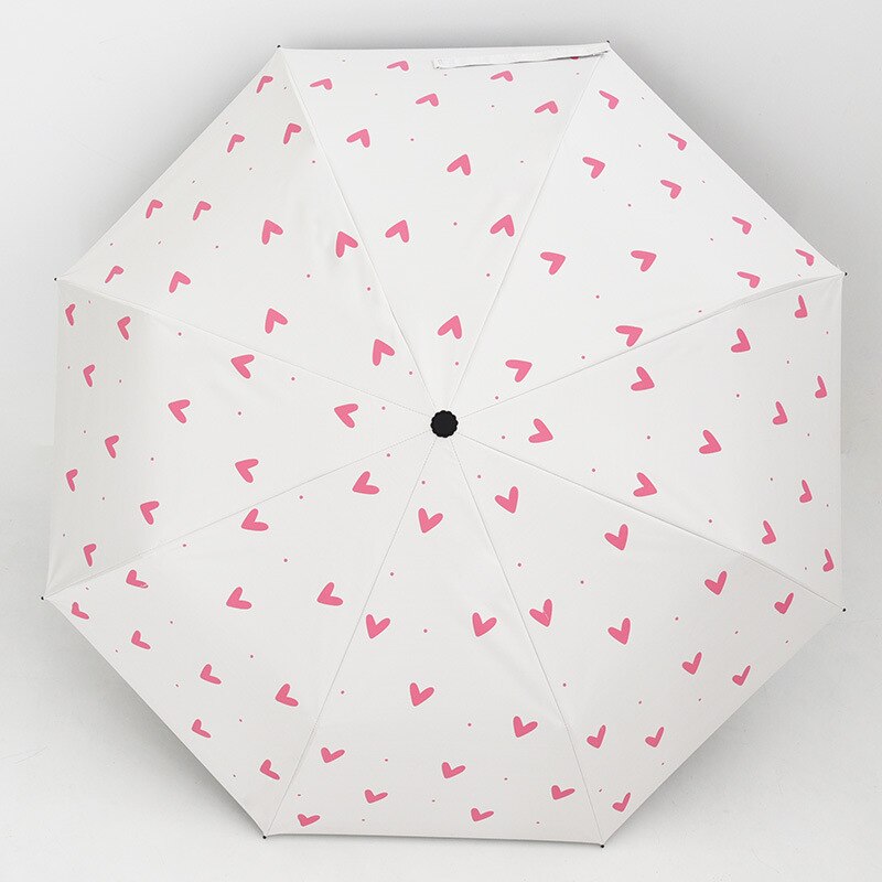Ins umbrellas, women, sunny rain,two small fresh goddess folding umbrellas,man's sunscreen,ultraviolet sun umbrella,sun umbrella