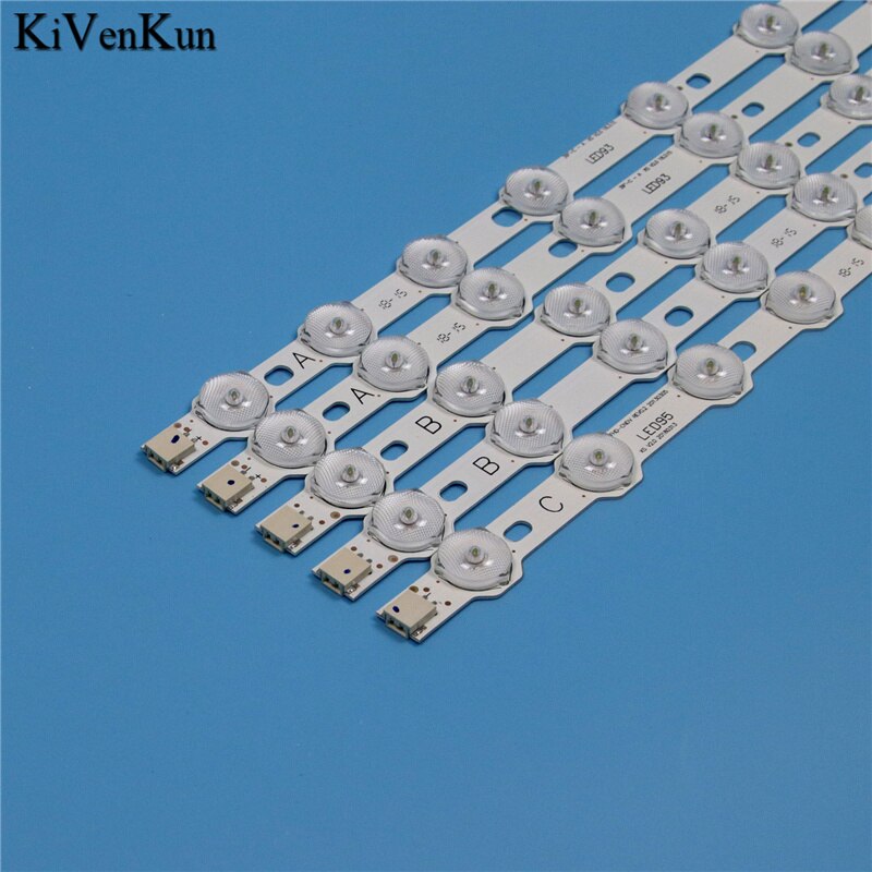 9 Lamps 355mm LED Backlight Strip For LUX0140003/01 40FMD294B-P 39FLHY168D 40FHD1 39LED450S WP3913DLED K40DLV1FSM Bars LED Bands