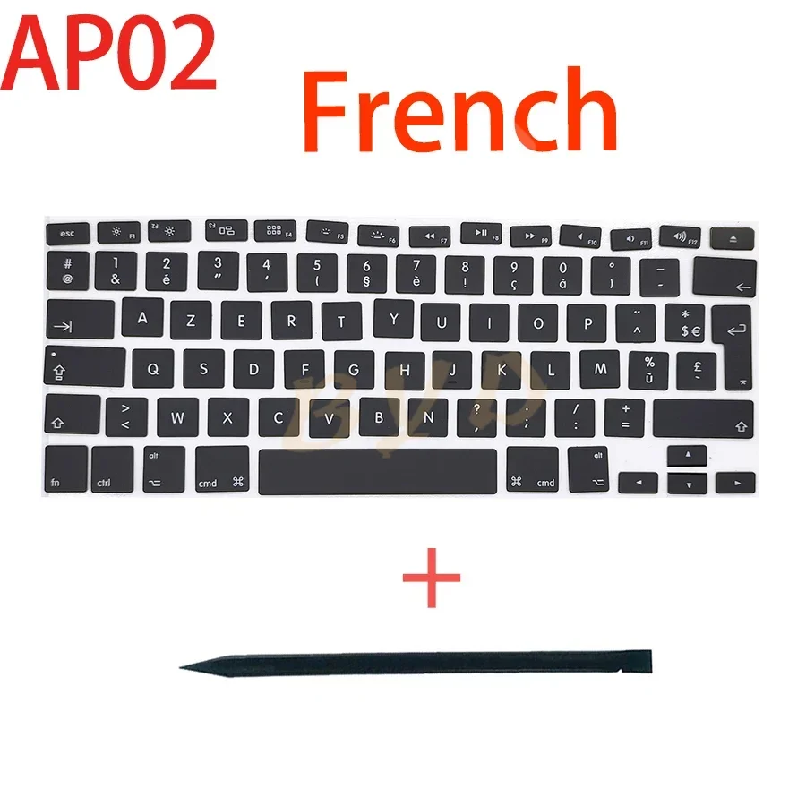 Neue Tastaturtasten Tastenkappen für MacBook Profi 13" 15" 17" A1278 A1286 A1297 Tastenkappe Tastenkappe AP02 Typ
