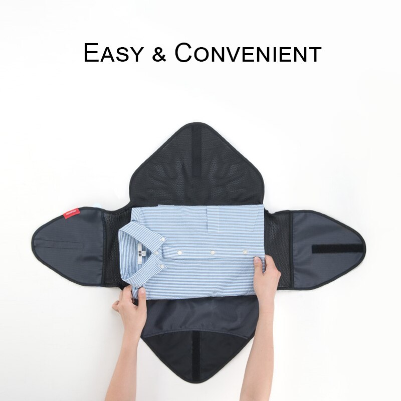 Naturehike Outdoor Travel Garment Folder Tidy Up Shirt Clothes Organizer Packing Folder Wrinkle-Free Dust-proof Buggy Bag