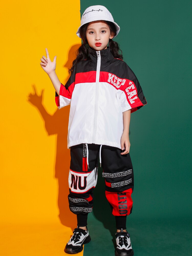 Flickor jazz modern dans kostymer kläder kostymer barn pojkar barn hip hop dans kläder kläder scen kostymer kläder outfits
