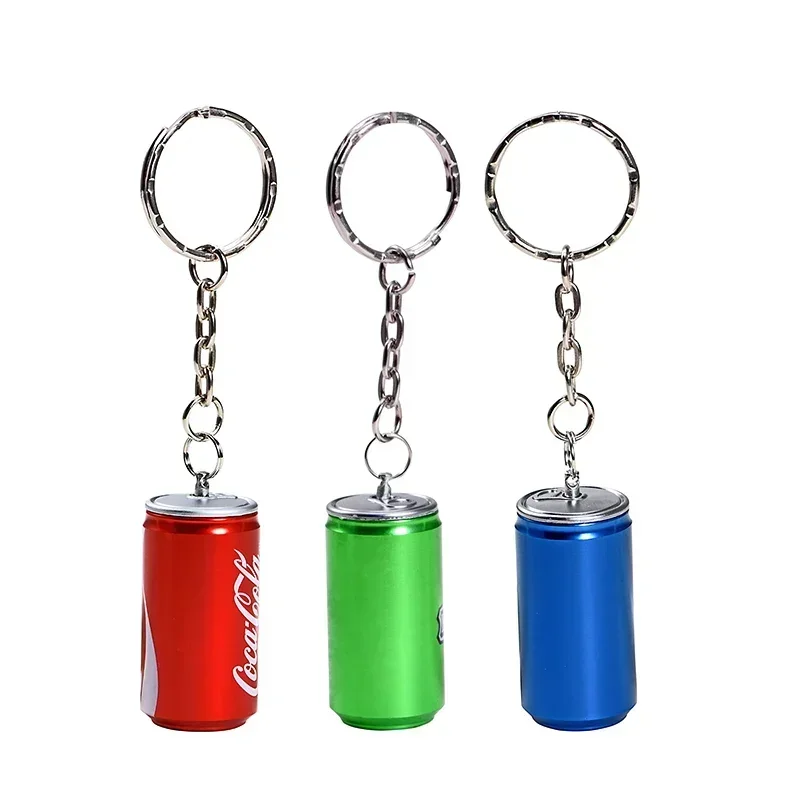 Boîtes de Coke créatives clé USB 2.0 avec porte-clés clé Portable capacité réelle clé mémoire 64GB/32GB/16GB/8GB disque U