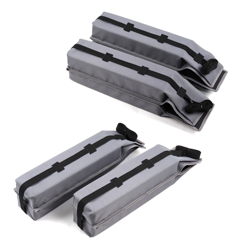 2Pcs Universal Foldable Car Roof Racks Top Luggage Carrier Rack Carry Load Baggage Car Surf Kayak Long Roof Rack Pads