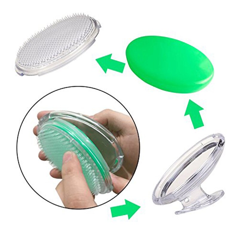 Exfoliërende Borstel Body Borstel Elimineren Scheren Irritatie Voor Gezicht Hals Oksel Bikini Lijn Benen Voorkomen Scheermes Stoten Haar Massage