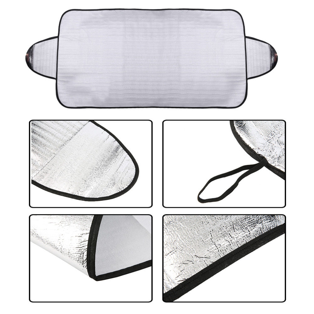 Practical Car Windscreen Cover Anti Ice Snow Frost Shield Dust Protection Heat Sun Shade Ideally for Front Car Windshield