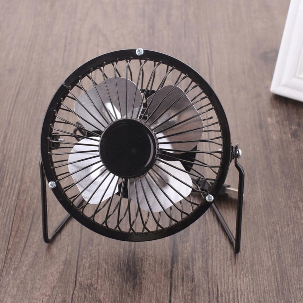 50% Korting 4 Inch Draagbare Usb Opgeladen Metalen Mute Tafel Koelventilator Home Office Luchtkoeler