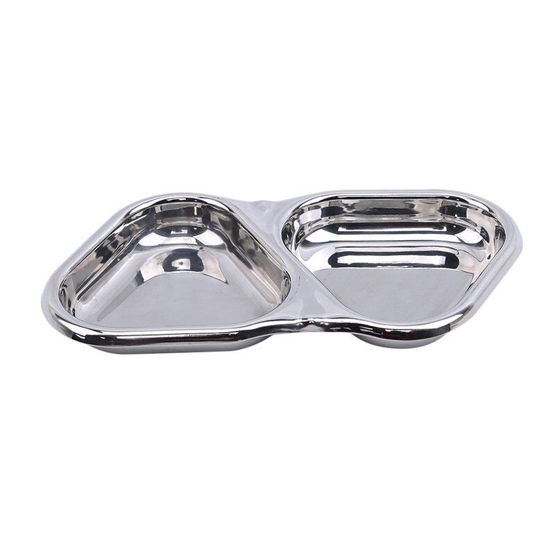 Rvs Ultralight Camping Kookgerei Keukengerei Outdoor Servies Set Wandelen Picknick Plaat Kruiden Gerecht Saus Dip Gerechten