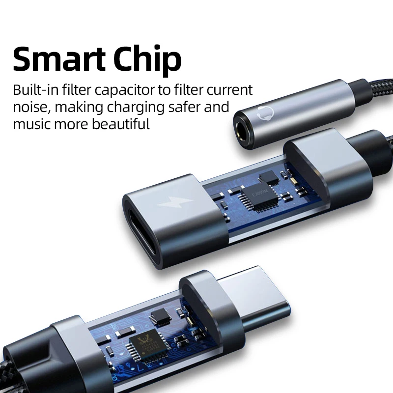 Adapter audio 2 w 1 dla IOS na gniazdo słuchawkowe 3,5 mm dla iPhone 14 13 12 11 Pro Max X XS XR SE 8 Plus Konwerter szybkiego ładowania