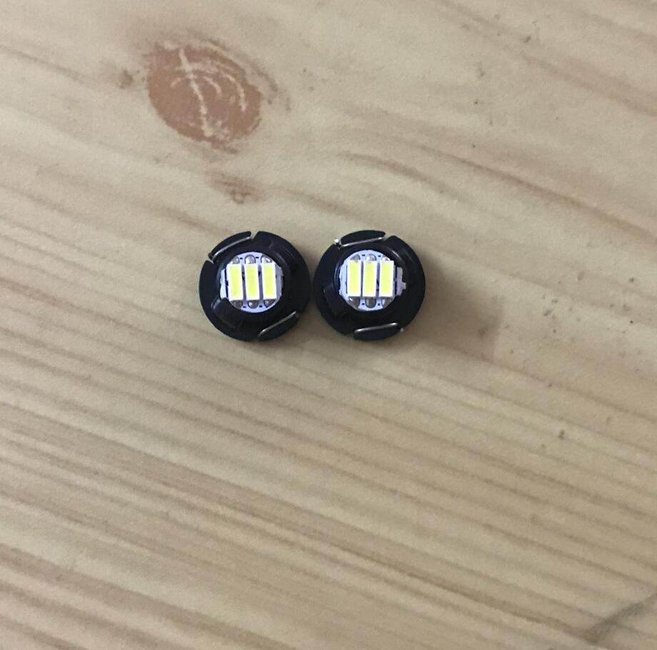 100 stuks witte  t4.7 neo wedge instrumentenpaneel led-lampjes, indicatorlampje voor schakelpookradio