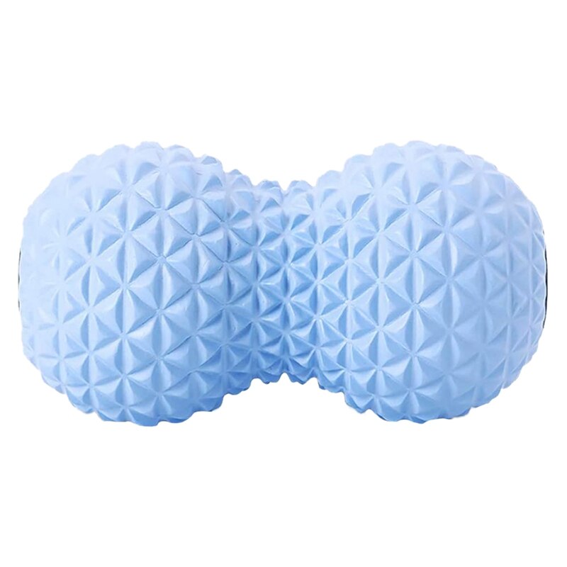 Mage Ball, Peanut Ball Plantar Fascia Cervical Vertebrae Acupoint Deep Muscle Relax Yoga Physiotherapy, Blue: Default Title