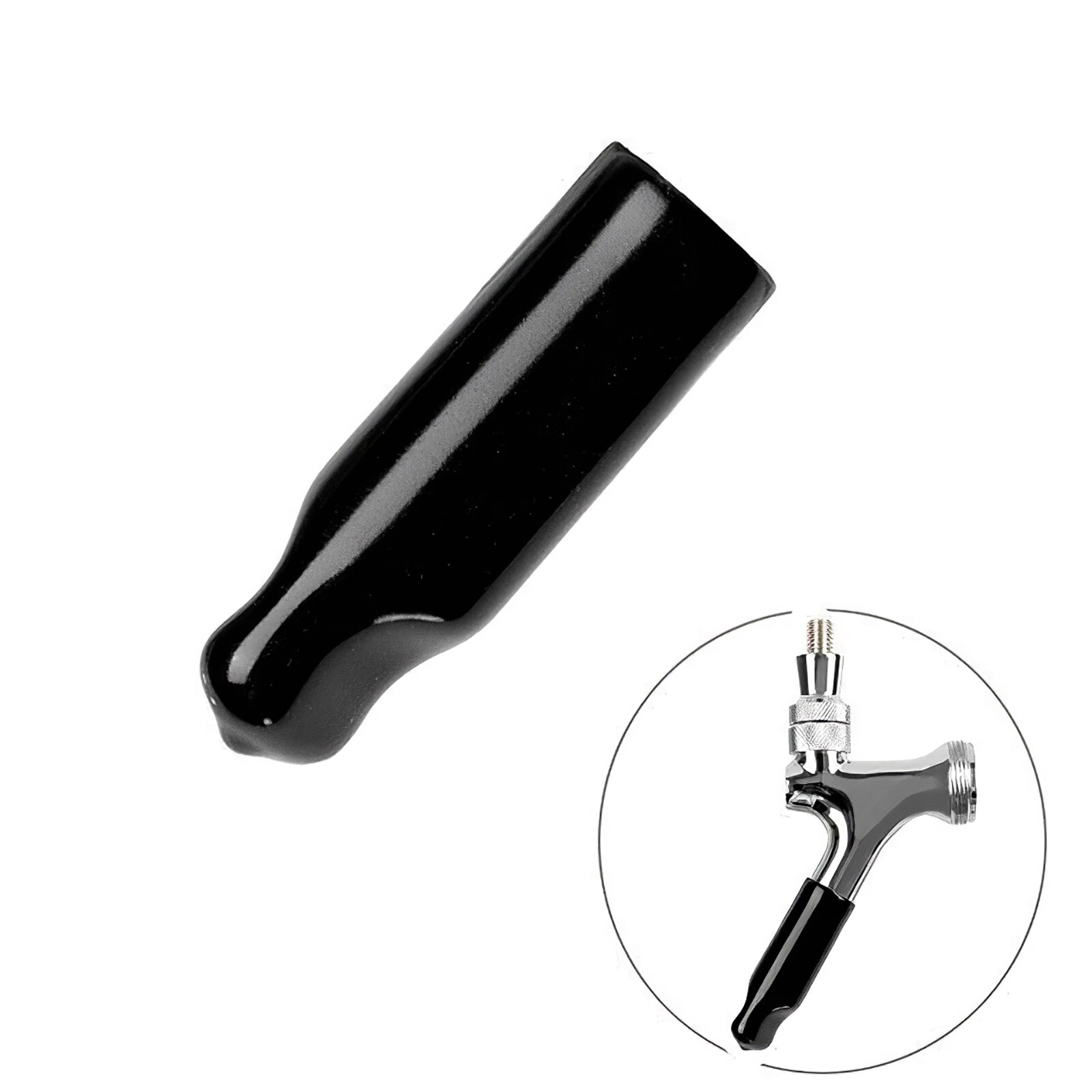 Jeu de bouchons et couvercle de robinets avec brosses, pour le nettoyage des robinets de bière