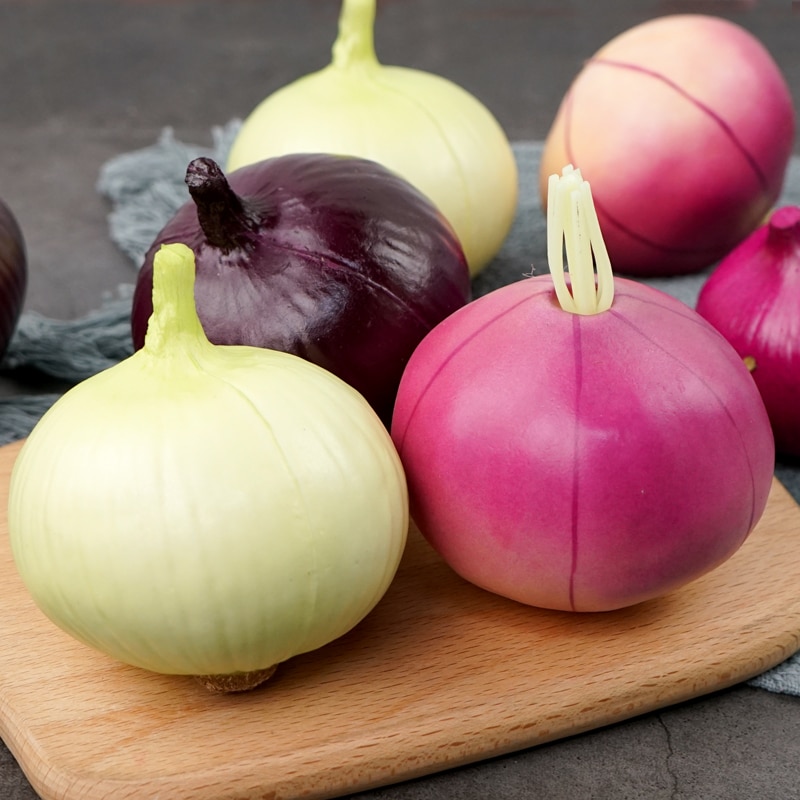 Simulação de amostra de mesa, modelo de amostra de mesa para decorar a casa, adereços de fotografia, artesanato de plástico, brinquedos de crianças, vegetais artificiais 2 tamanhos