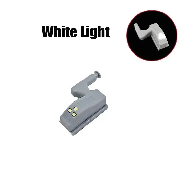 Universele LED-kastlamp Keukenlamp Binnenscharnierlicht Geschikt voor kasten Slaapkamer Keukenkast Nachtlampje: Warm Light