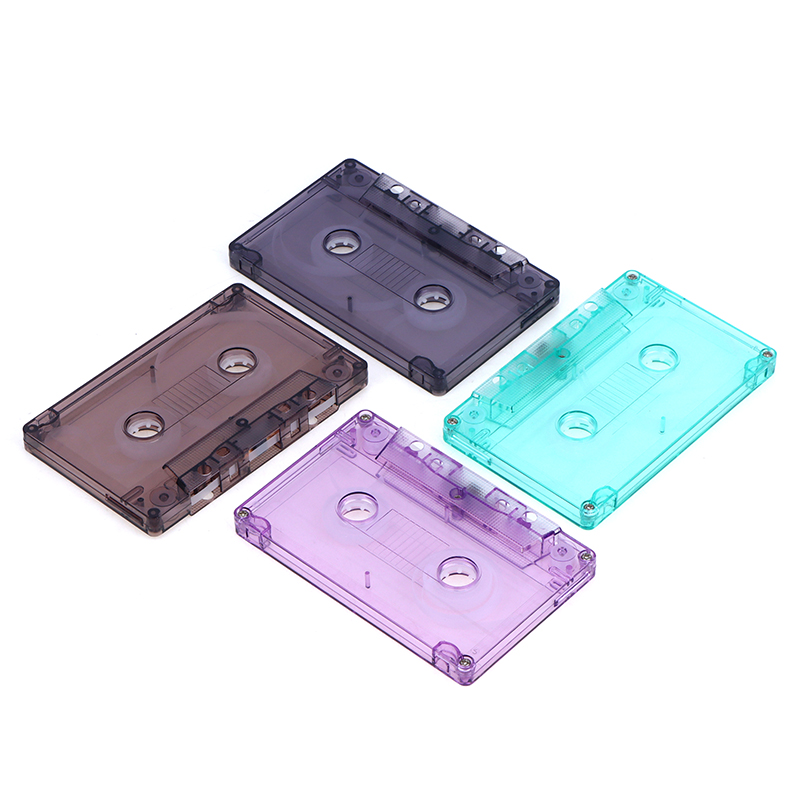 1pc Farbe leere Band hülle Audio- aufnahme Kassetten Band Schale leere Rolle zur Rolle Kassette (kein innerer Kern und äußehe Kasten)