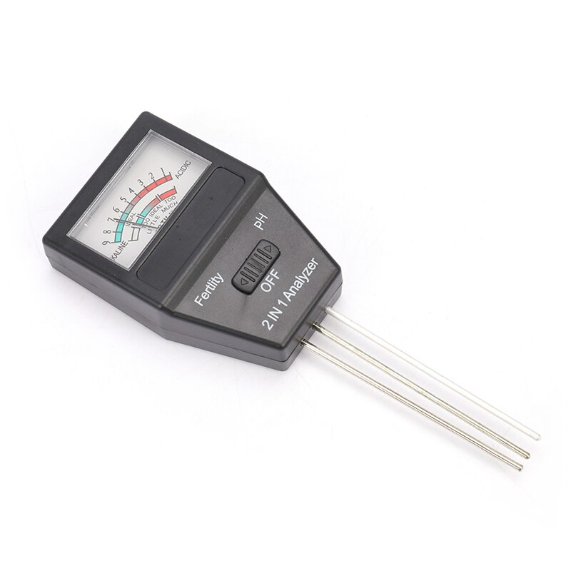 2 in 1 Soil Moisture Sensor Meter Plant Fertile pH Tester High Precision Soil ph Test Equipment Indoor Outdoor Tool