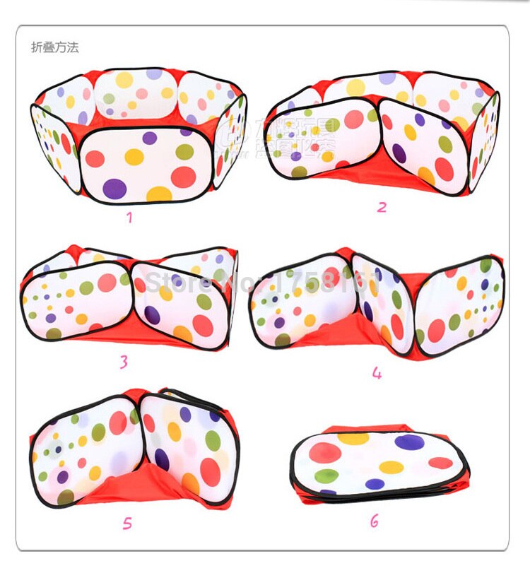 Baby speelhuis kind speelgoed tent vouwen bal oceaan ballenbad baby speeltuin