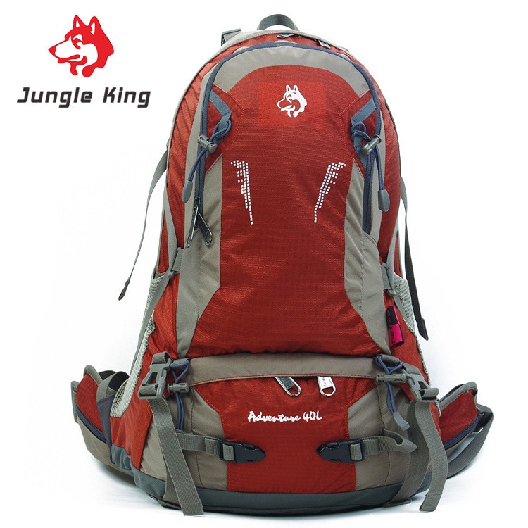 Jungle king mærke udendørs bjergbestigningstaske klatrepakke rejse rygsæk mænd og kvinder ridning rygsæk 40l