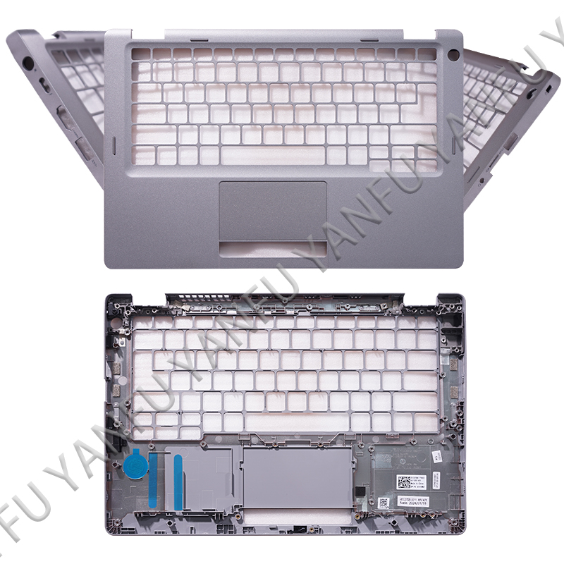 Laptop Parts For DELL Latitude 5310 E5310 Notebook Screen LCD Back Cover Palmrest Top Rear Lid Bottom Case Hinges Replace: wine red